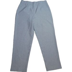 NYCC Black and White Checkered Buisiness Soft  Pants Women's Size 12